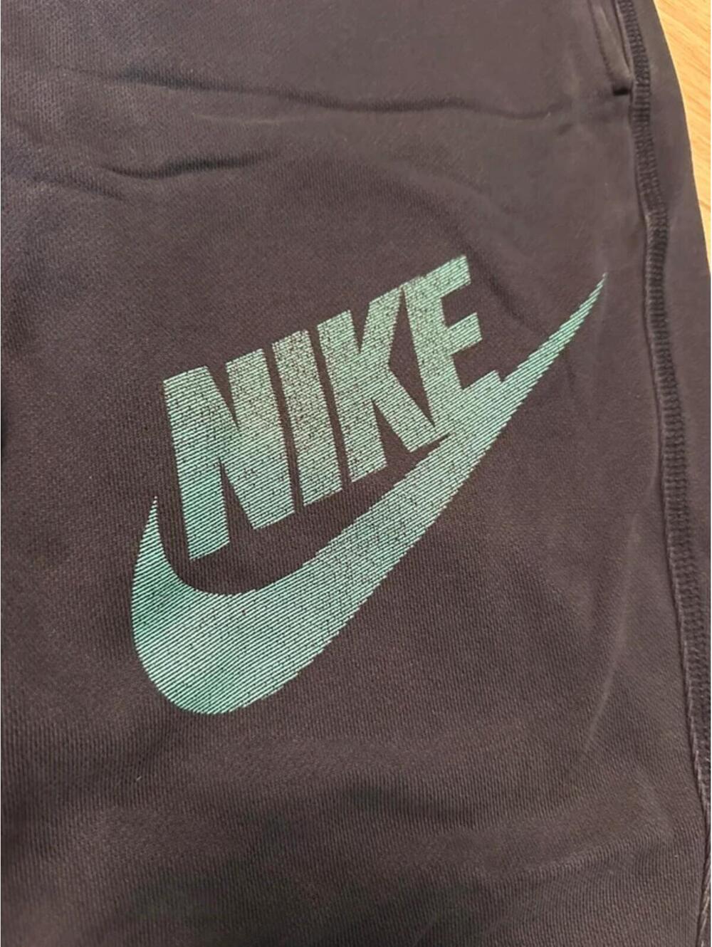 Nike Navy Blue Joggers | Size XL | Big Teal Swoosh Logo - Picture 2 of 9